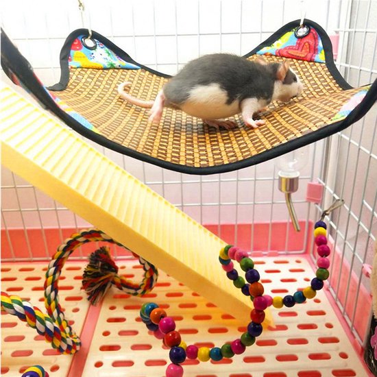 gelei Ale Numeriek Chimb hangmat - Type: Hartjes - Knaagdieren speelgoed - Rat - Chinchilla -  Hamster | bol.com
