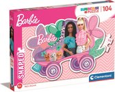 Clementoni Kinderpuzzels, Barbie 104 Stukjes Puzzel, 6-8 jaar - 27164