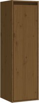 vidaXL-Wandkast-30x30x100-cm-massief-grenenhout-honingbruin