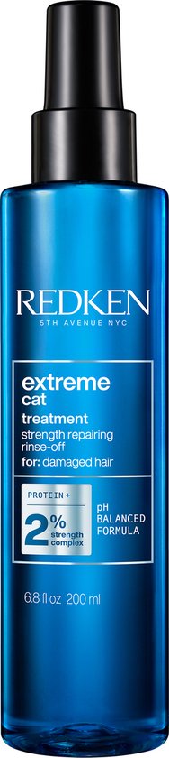 Redken Extreme CAT – Verstevigende en verzorgende haarspray voor beschadigd haar – 150 ml