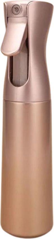 BeautyFit® - Mist Spray Bottle PRO - 300ml - Incl. E-book - Luxe Haarspray - nieuw design - professionele Mist Verstuiver Haar - Kappersspuit - Waterspuit Verstuiver - Waterspuit Haar - Rose/Goud