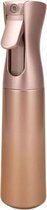 BeautyFit® - Mist Spray Bottle PRO - 300ml - Incl. E-book - Luxe Haarspray - nieuw design - professionele Mist Verstuiver Haar - Kappersspuit - Waterspuit Verstuiver - Waterspuit Haar - Rose/Goud