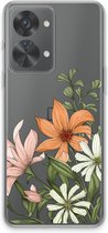 Case Company® - Hoesje geschikt voor OnePlus Nord 2T hoesje - Floral bouquet - Soft Cover Telefoonhoesje - Bescherming aan alle Kanten en Schermrand