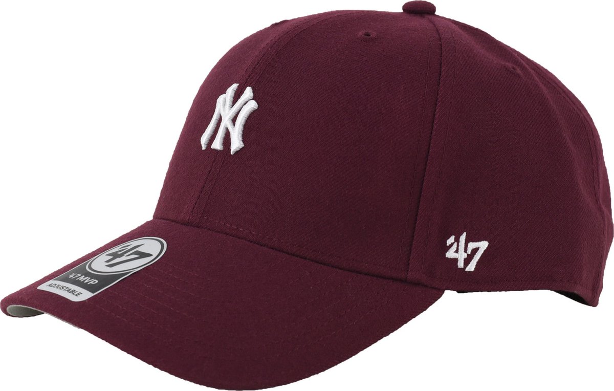 47 Brand MLB New York Yankees Base Runner Cap B-BRMPS17WBP-KM, Mannen, Kastanjebruin, Pet, maat: One size