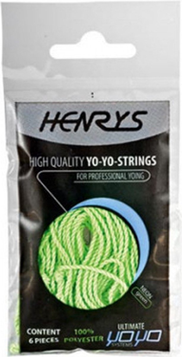 Henrys Yoyo Touwtjes Polyester 6 stuks
