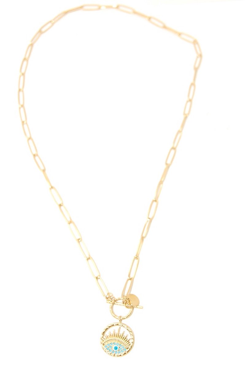 Bijoutheek Collier oog goud