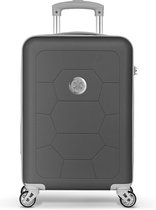 Bol.com SUITSUIT Caretta Handbagage Koffer - 53 cm - 31 Liter - Cool Gray aanbieding