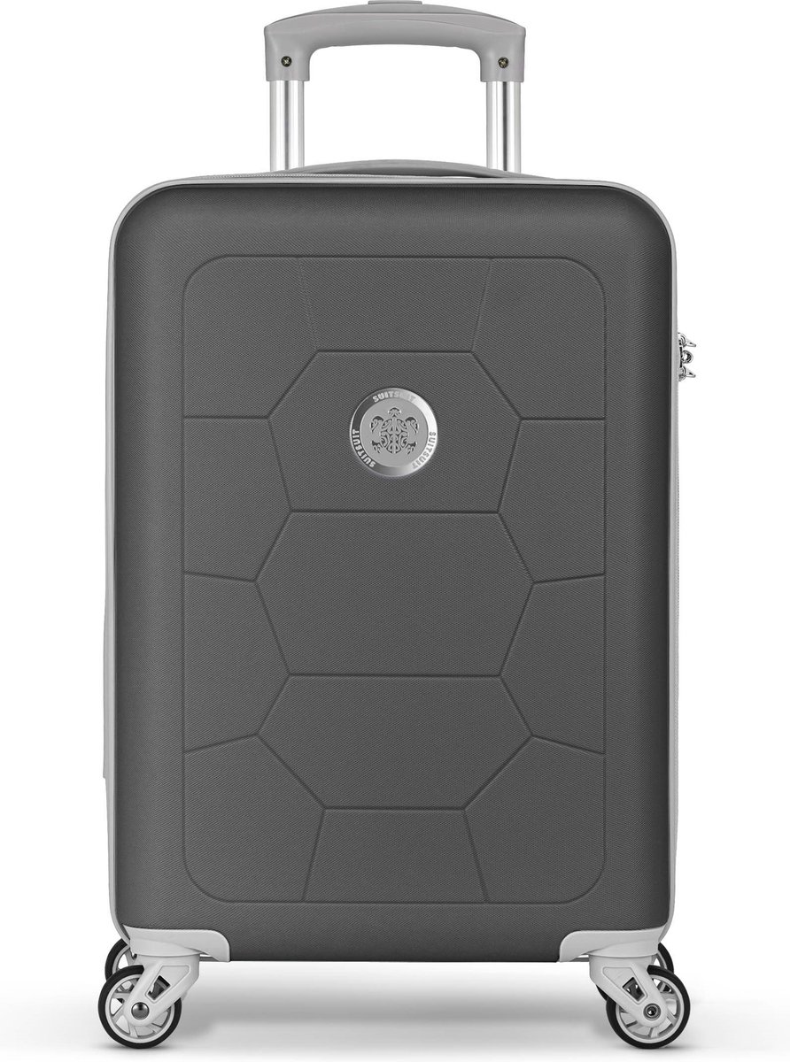 SUITSUIT Caretta Handbagage koffer met 4 wielen - 53 cm - 31L - Grijs