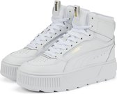 PUMA Karmen Rebelle Mid Dames Sneakers - White - Maat 42