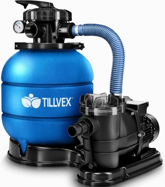 Tillvex - Piscine à Pompe Filtre à Sable - 10m3 litre par heure - 10200l  par heure | bol.com