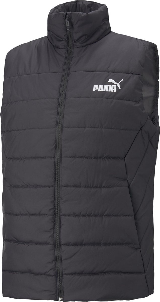 PUMA ESS Padded Vest Zwart