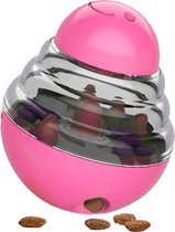 Trimmi snackbal hond - Voerbal - Honden Speelgoed - Intelligentie - Speelbal - Verstelbaar - Roze
