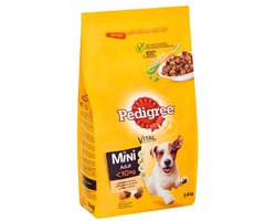 3x Pedigree vital mini adult met kip en groenten 1.4kg (3x1.4kg)