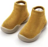 Chaussures bébé antidérapantes - premières chaussures de course - pointure 24,5 - 18-24 mois - 14 cm - jaune