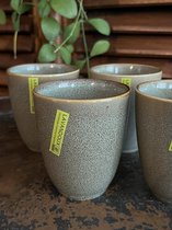 Lavandoux koffie bekers - cappuccino bekers - set 4 stuks