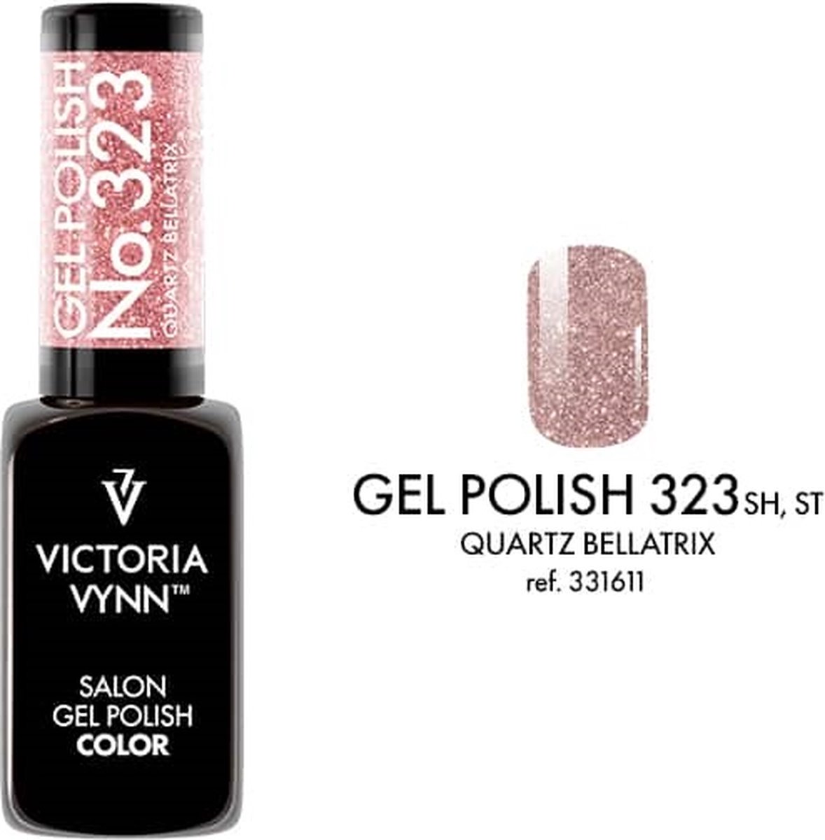 Victoria Vynn – Salon Gelpolish 323 Quartz Bellatrix (flash roze / rose) - reflecterende gel polish - gellak - reflect - reflectie - glitter - nagels - nagelverzorging - nagelstyliste - uv / led - nagelstylist - callance