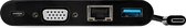USB Hub Startech DKT30CVAGPD Black