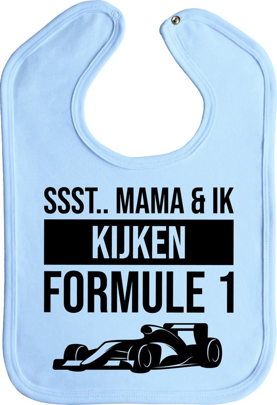 Formule 1 - bavoir - Ssst.. montre maman et moi formule 1 - avec
