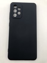 Siliconen back cover case - Geschikt voor Samsung Galaxy A52 / A52 5G / A52s 5G - TPU hoesje Blauw
