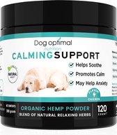 RUST EN KALMEREN CALMING Support 120 stuks -  Kalmeren - AntistressmiddelHond - Hond - Hondenkoekjes - Hondensupplementen - Honden - puppy - Hondenvoeding