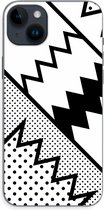 Case Company® - Hoesje geschikt voor iPhone 14 Plus hoesje - Pop Art #5 - Soft Cover Telefoonhoesje - Bescherming aan alle Kanten en Schermrand