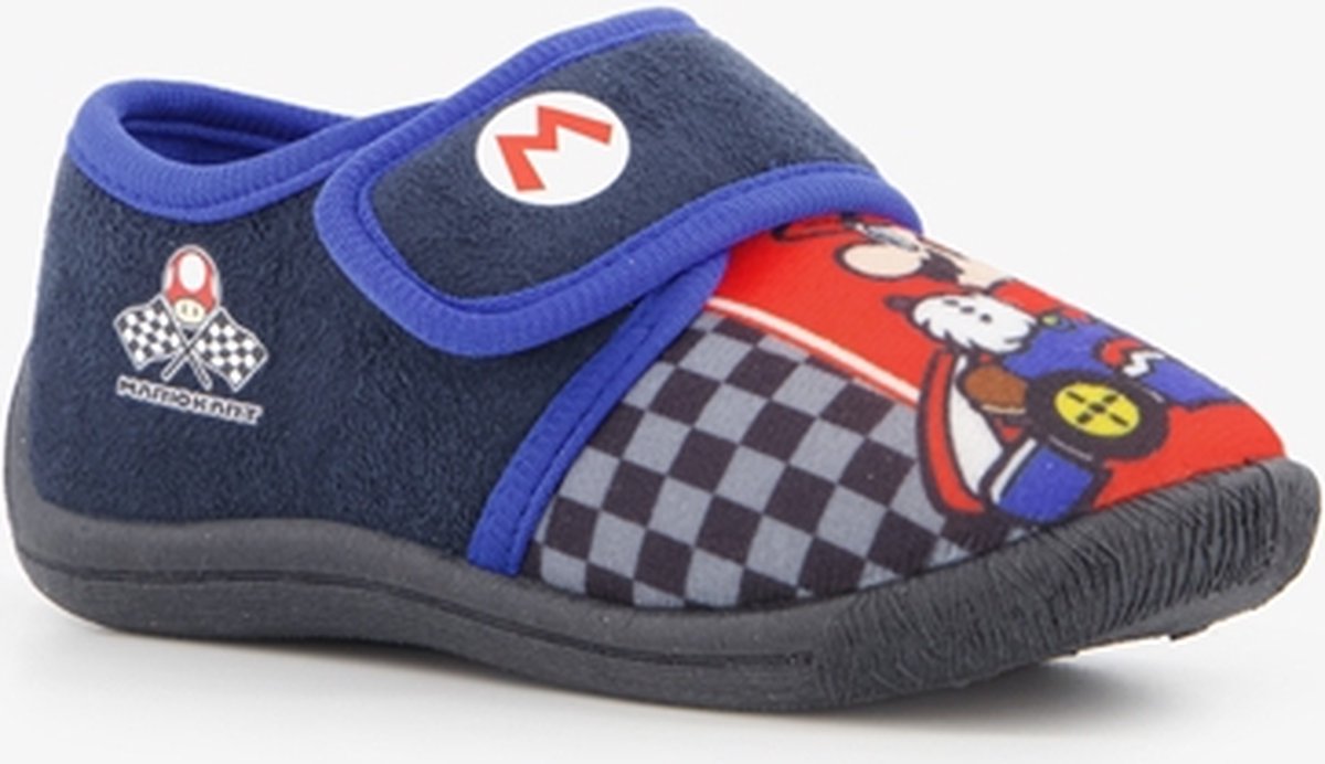Mario kinder pantoffels - Zwart - Maat 26 - Sloffen