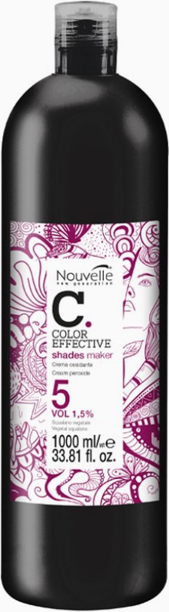 Nouvelle Crème Color Effective Shades Maker 1,5% - 5 vol