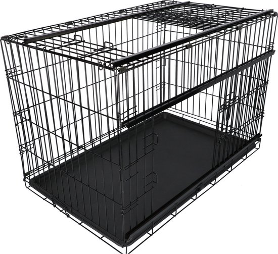 Hondenbench Excellence met Schuifdeur M (61 cm