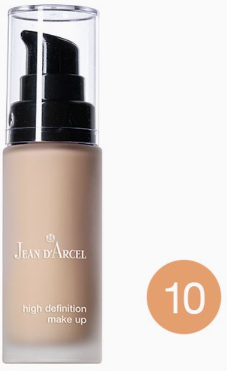 Jean D'Arcel Foundation Make-Up Face High Definition Make-Up Alle Huidtypen 10