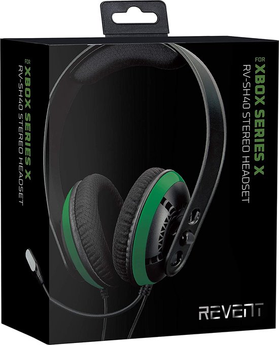 Revent RV-SH40 Casque stéréo supra-auriculaire avec microphone pour Xbox  One, Xbox