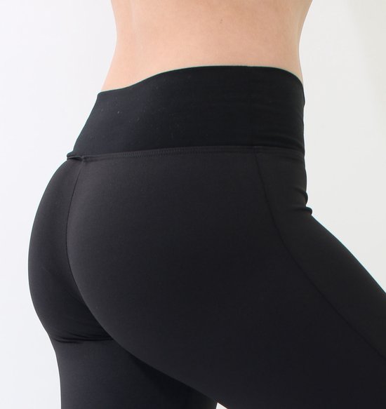 Dancer Dancewear® Zwarte legging meisje - "Flex" dans - Sportlegging voor kind - Hoge kwaliteit - Maat 110/116 - 6 Jaar van Dancer Dancewear — afbeelding 2