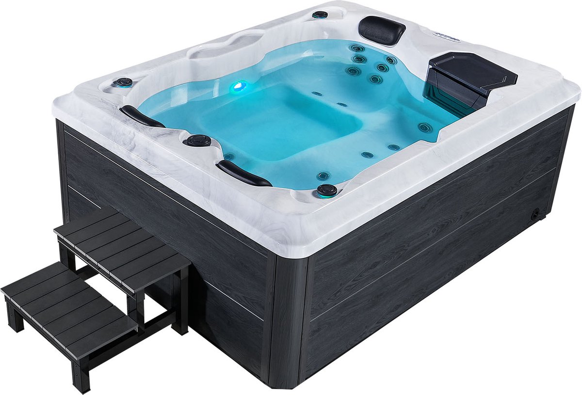 Outdoor Whirlpool / Bubbelbad - Oasis - 3 persoons - 31 massagejets