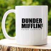 Tasse Dunder Mifflin - La marchandise de bureau - Michael Scoot - Tasse à café - Cadeaux drôles - Cadeau homme - Cadeau pour homme - Tasses et tasses - Cadeau d'anniversaire - Tasses à café - Tasse avec texte - Cadeau collègue