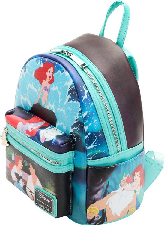 Disney Loungefly Backpack Little Mermaid Princess Scenes