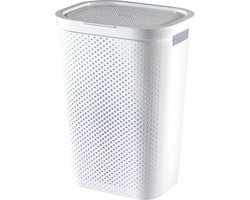 Curver Infinity Dots Wasmand - 60 l - Wit