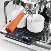 Koffie weegschaal met timer - 0,1 Gram Precisie - Barista Weegschaal – Espressomachine - Barista Essentials