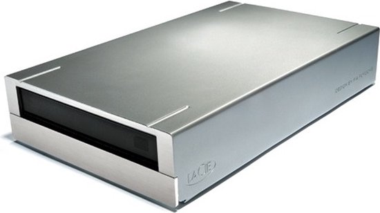 LaCie Externe CD/DVD speler - CD/DVD-brander - Porsche Design - DVD±RW / CD-RW / USB 2.0
