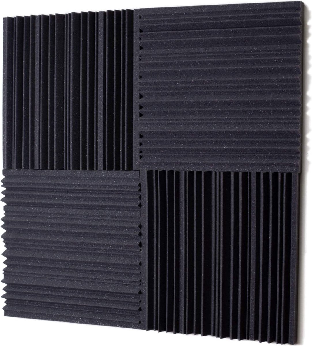 Geluidsisolatieplaten - Foam-Isolatieplaten-– Akoestische Panelen – Geluidsdemper – Studioschuim –– Acoustic Foam Panels