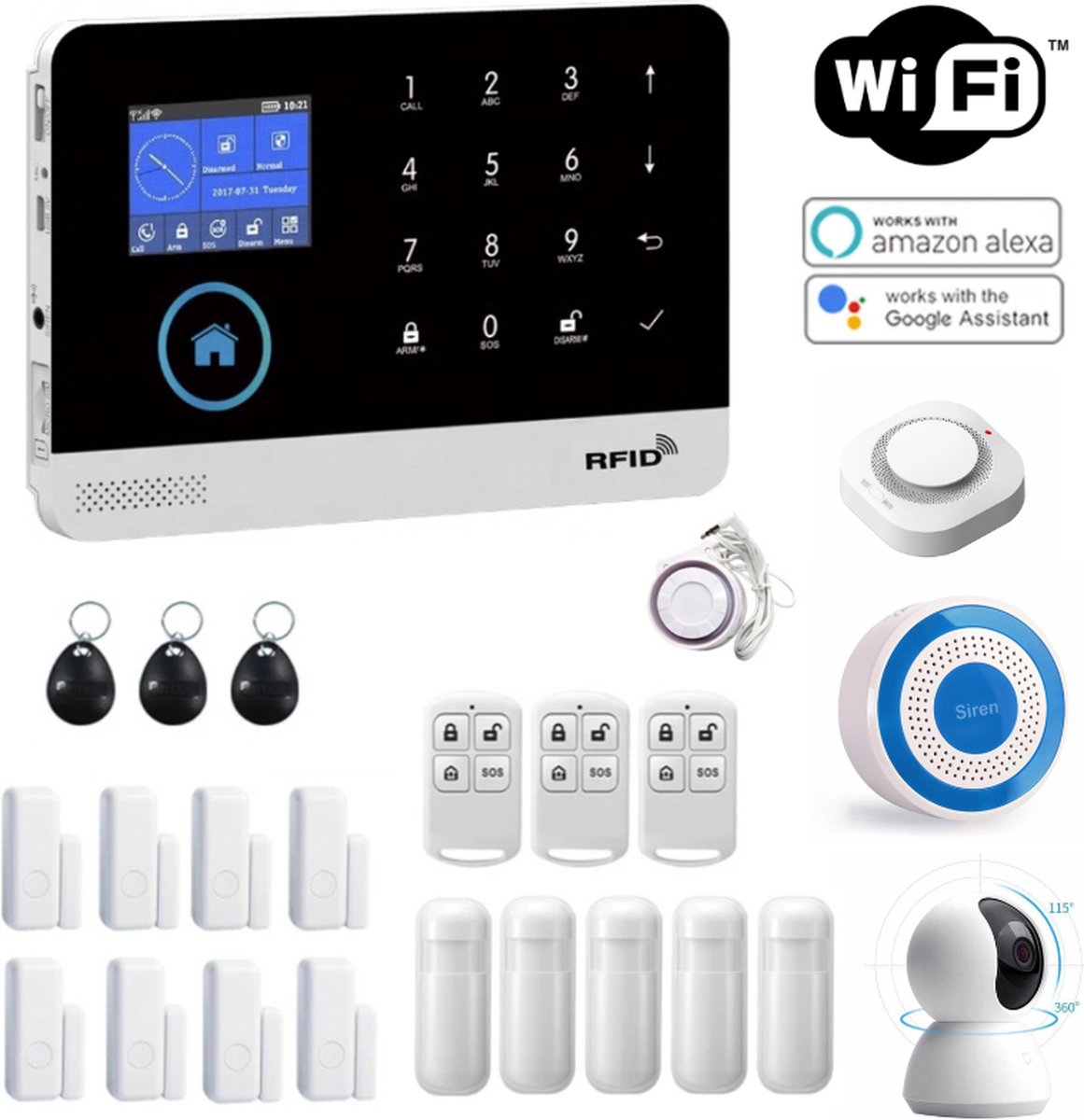 Bedraad alarmsysteem laten installeren? 🔐 → Prijs & info - Slimster