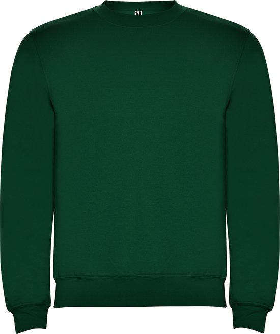 Flessengroene heren sweater Classica merk Roly maat L