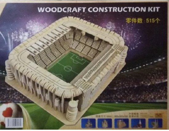 Maquette 3D en Métal - modélisme - stade de football