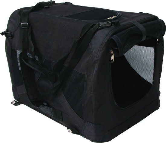Ferplast Skipper 2 Reismand – Stevige én Lichte Bench Voor Katten & Kleine Honden Tot 8 Kg, Met Handige Handgreep, Gemaakt Van Gerecycled Plastic, Makkelijk Schoon Te Maken, Beige
