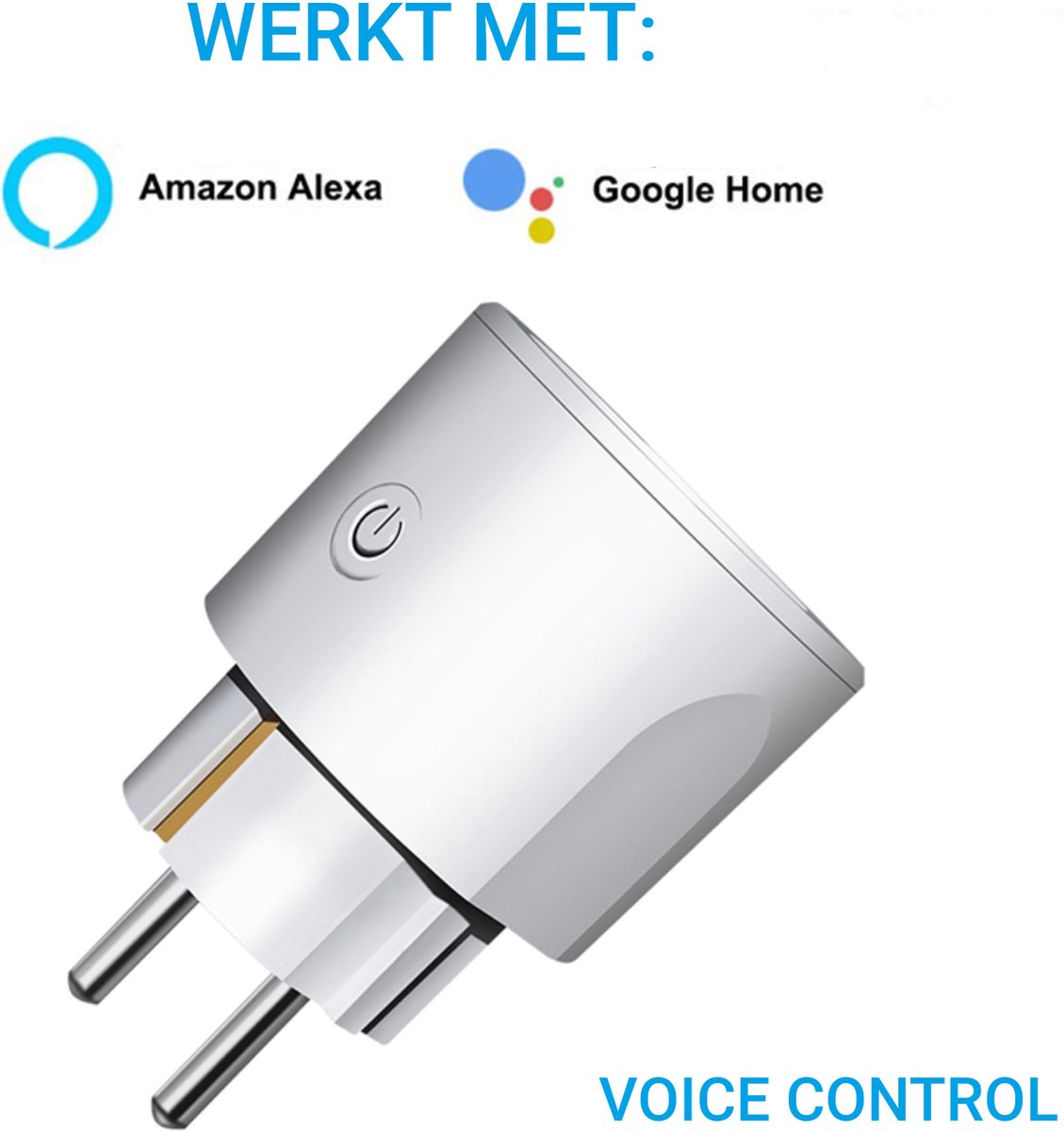 Silvergear Slimme WiFi Stekker 2200W 10A - Timer, Schakelaar, Afstandsbediening via App & Spraak - Afbeelding 3