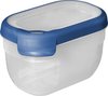 Curver Grand Chef Eco Food container - 0- Rectangulaire - Transparent/Bleu foncé