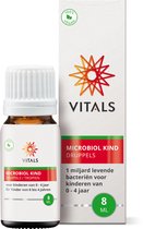 Vitals - Microbiol - Kind 0-4 jaar - 8 ml - 16 Dagdoseringen - zonder toegevoegde smaakstoffen