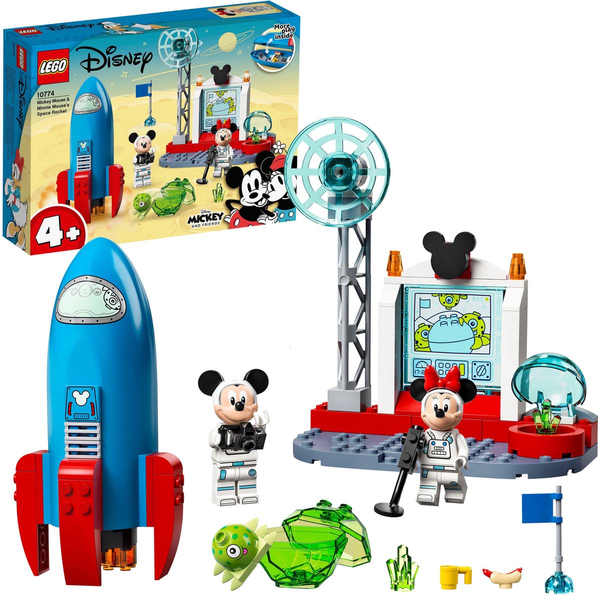 LEGO Disney Mickey and Friends Mickey Mouse & Minnie Mouse ruimteraket 10774 — afbeelding 22