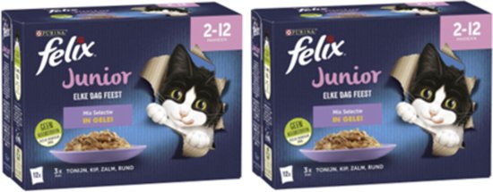 2X Felix – Elke Dag Feest Junior Mix Selectie In Gelei – 12X85G