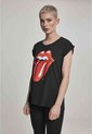 Merchcode The Rolling Stones - Rolling Stones Tongue Dames T-shirt - 4XL - Zwart