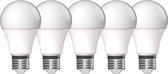 LED Lampen E27 - Mat - Warm wit licht - 8W vervangt 60W - 5 stuks