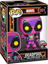 Funko Pop! Marvel Blacklight Deadpool - CONFIDENTIAL Exclu Smartoys